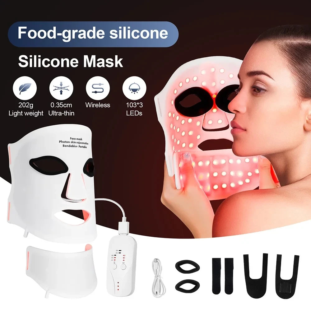 LumiGlow LED Face Mask
