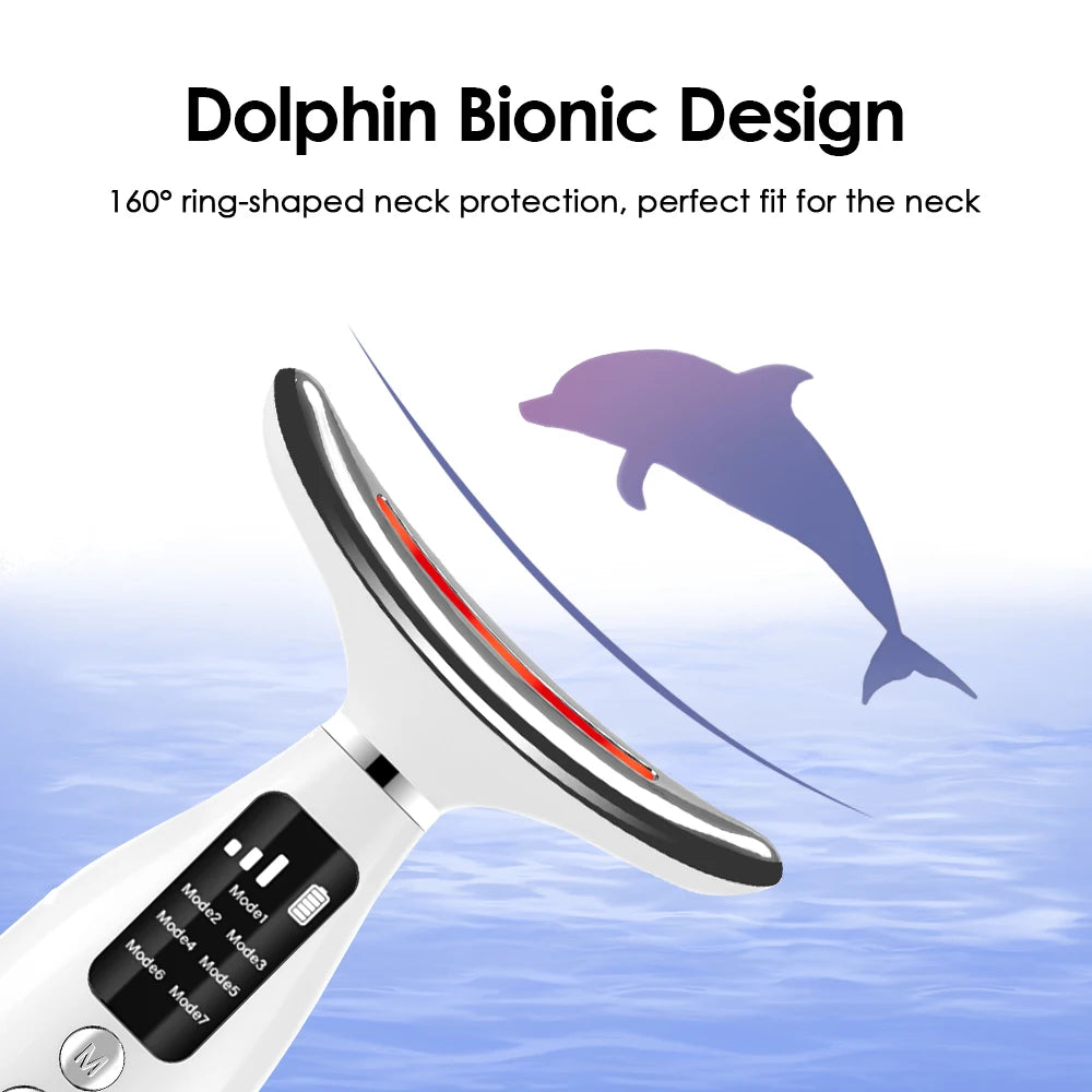 LED Face & Neck Tightening Massager Wand