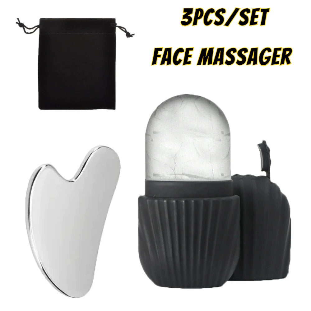 Haus of Glow Ice Roller Sculpt & Glow Set